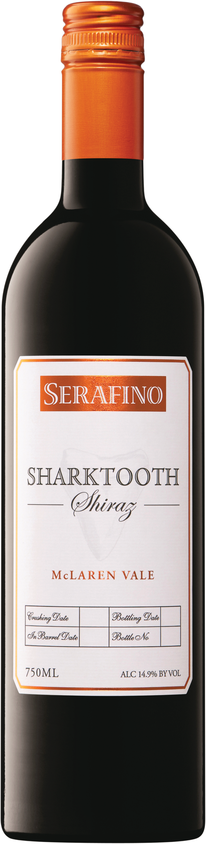Serafino Wines Sharktooth McLaren Vale Shiraz 2015